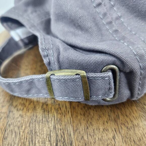 We People by Pavilion Gray Lacrosse People Distressed Baseball Cap One Size - Picture 4 of 7